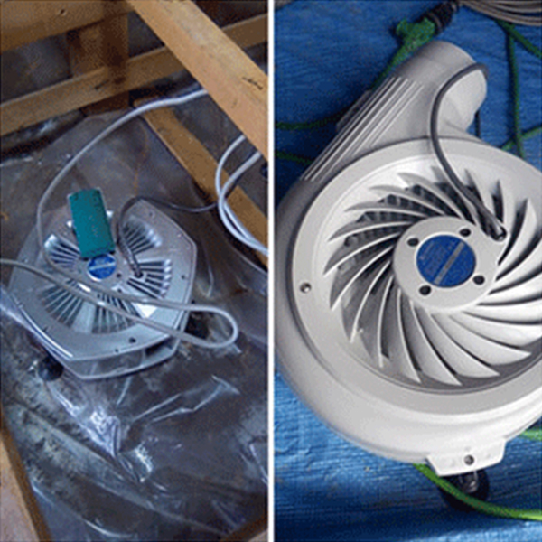 床下換気システムの導入